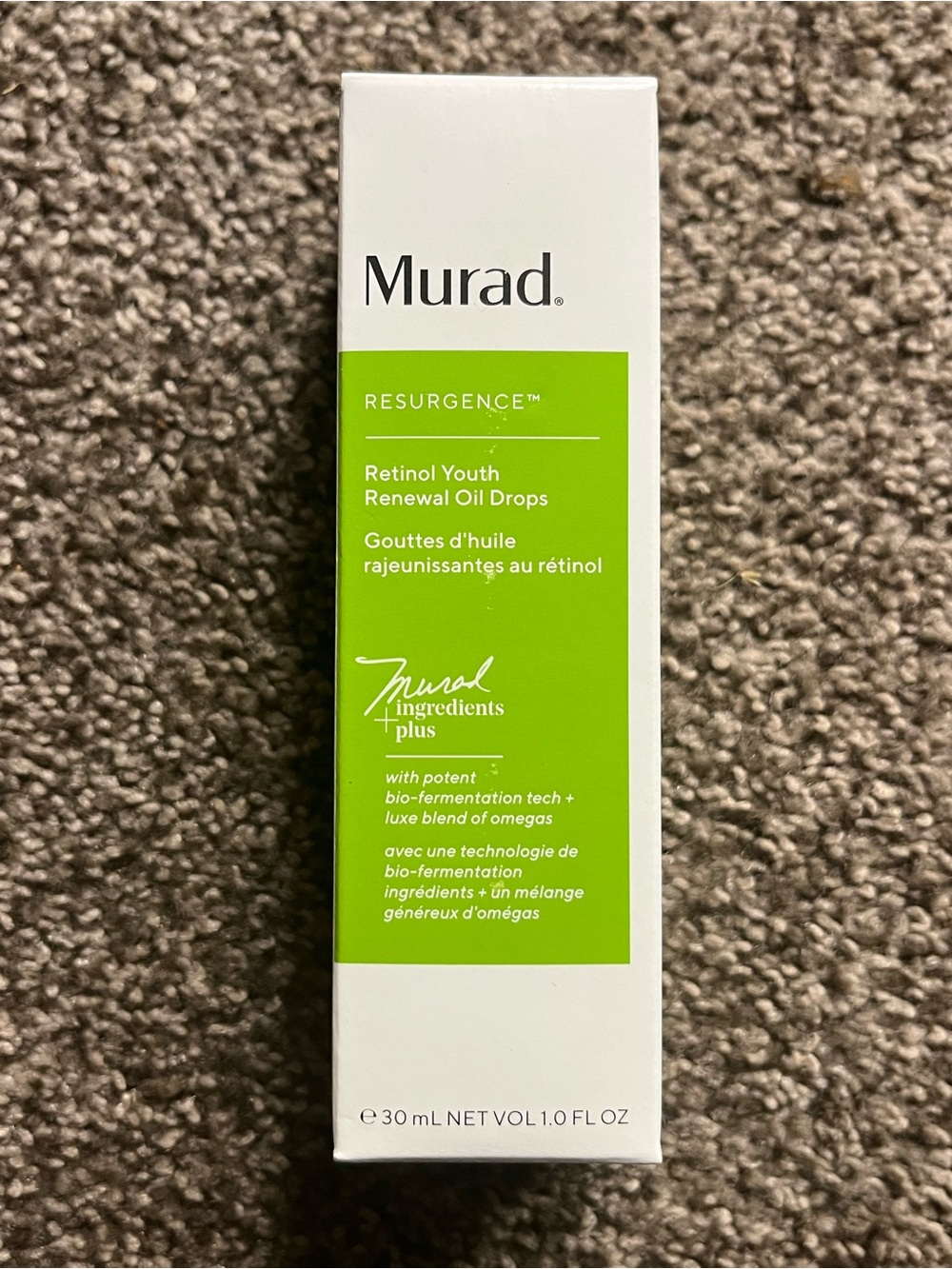 Murad Resurgence Retinol Youth Renewal Oil Drops 30ml- NEW IN BOX